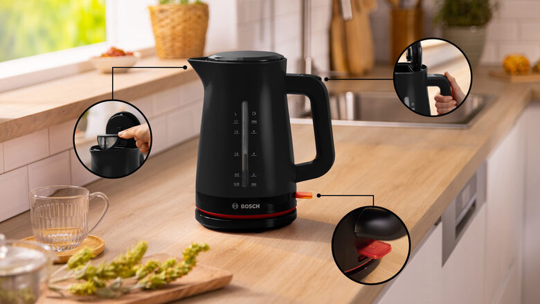 Bosch TWK3M123 Bollitore MyMoment 1.7 l Nero