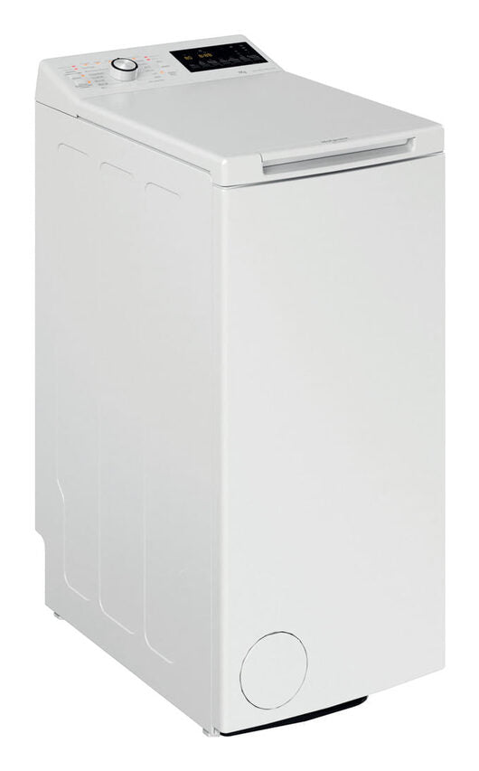 Hotpoint Ariston WMTG725BIT Lavatrice A Carica Dall'alto Libera Installazione 7 Kg, 1200 Giri, Antimacchia, Classe B, Bianco