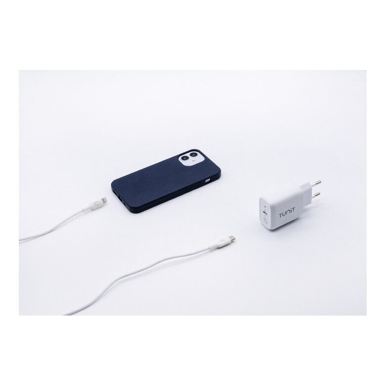 TUNIT TTWCPD20 Caricabatterie per dispositivi mobili Auricolare, Smartphone, Orologio intelligente, Tablet Bianco AC Interno