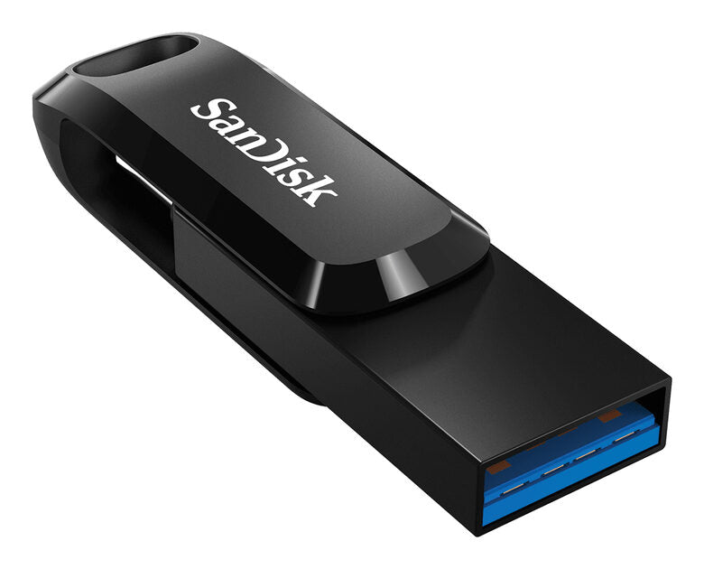 SanDisk Ultra Dual Drive unità flash USB 128 GB USB Type-A / USB Type-C 3.2 Gen 1 (3.1 Gen 1) Nero, Argento