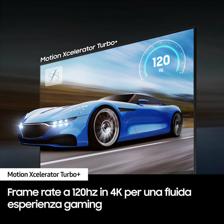 Samsung QE65QN85DBTXZT Televisione Smart TV 65 Pollici Qled 4K Neo Dolby Atmos Carbon Silver Processore NQ4 AI GEN2Tecnologia Quantum Matrix Simple Chamfer Design