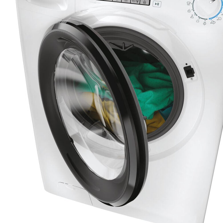Candy CSO 496TWMB6/1-S Lavatrice A Libera Installazione 9 Kg, 1400 Giri, Smart Pro Inverter, Snap&Wash, Quick&Clean, Classe A, Bianco