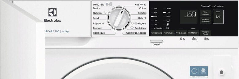 Electrolux Lavatrice Incasso Wm 7 Kg Classe B 1200 Giri MADE IN ITALY EW7FB74BI