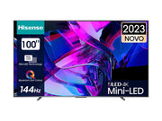 Hisense 100U7KQ TV 2,54 m (100") 4K Ultra HD Smart TV Wi-Fi Nero