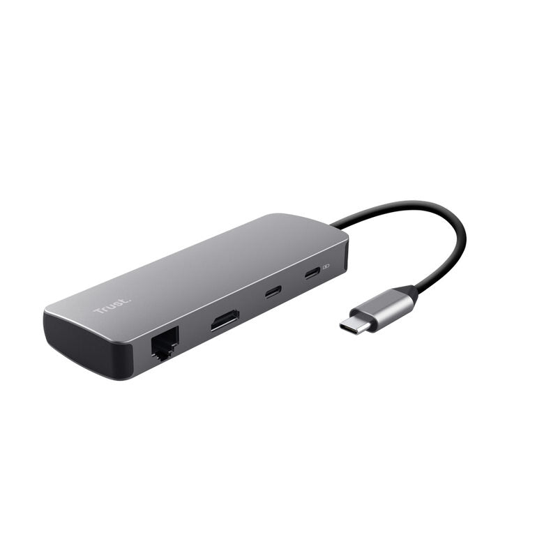 Trust Adattatore Dalyx 8-in-1 Multiporta AD