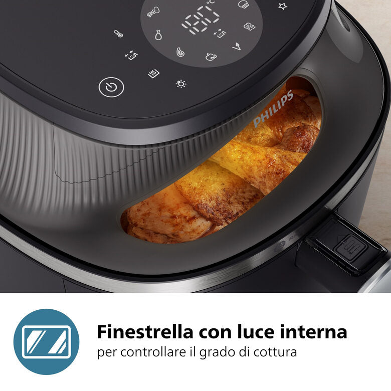 Philips 3000 series NA342/00 Airfryer 7.2 L, Friggitrice ad aria 16 in 1, App ricettario