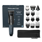 Rowenta X Series 700 Regolabarba Multifunzione 14-in-1 da Uomo, Lame Autoaffilanti in Acciaio Inox ad Alto Tenore di Carbonio, TN9650