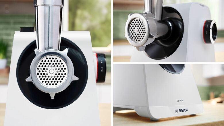 Bosch Serie 4 MFWS420W tritacarne 1300 W Bianco