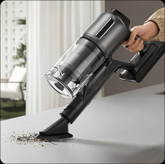 Dreame Z30 aspirapolvere senza filo Nero Senza sacchetto