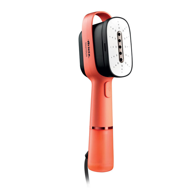 Ariete 4301 Steam Style, Ferro da stiro verticale, 1200W, Colpo vapore 20g/min, Vapore in 30 secondi, Capacità 80ml, Coral