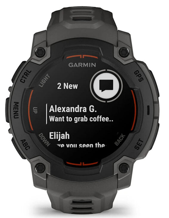 Garmin Instinct E 2,29 cm (0.9") MIP 45 mm Digitale 176 x 176 Pixel Nero GPS (satellitare)