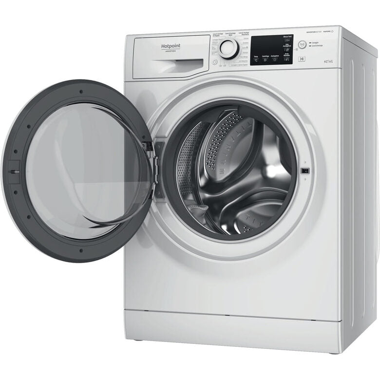 Hotpoint Ariston NDBR 984469 WA IT Lavasciuga A Libera Installazione 9/6 Kg, 1400 Giri, Classe C, Bianco