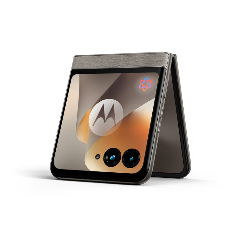 Motorola razr 70 (8/256GB, Doppia camera 50MP, Display interno FHD+ 6.9" 120Hz e esterno 3.62", MediaTek Dimensity 7450X, 4800mAh, TurboPower 30W, Android 16), PANTONE Hematite