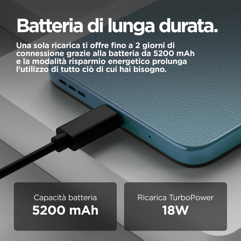 Motorola moto e15 16,9 cm (6.67") Doppia SIM Android 14 Go edition Smartphone  4G USB tipo-C 2 GB 64 GB 5200 mAh Blu