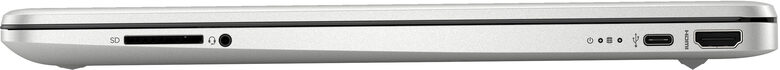 HP 15s-eq2032nl AMD Ryzen™ 5 5500U Computer portatile 39,6 cm (15.6") Full HD 8 GB DDR4-SDRAM 512 GB SSD Wi-Fi 6 (802.11ax) Windows 11 Home Argento