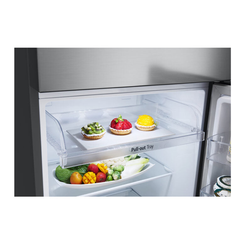 LG GTBV38PZGKD Frigorifero doppia porta 60cm, Classe E, 335L, Door & Linear Cooling, Inox