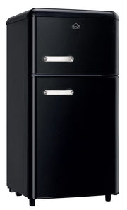 DCG Eltronic MF110BCDP Frigorifero con Congelatore Libera installazione Doppia Porta 110 L Nero