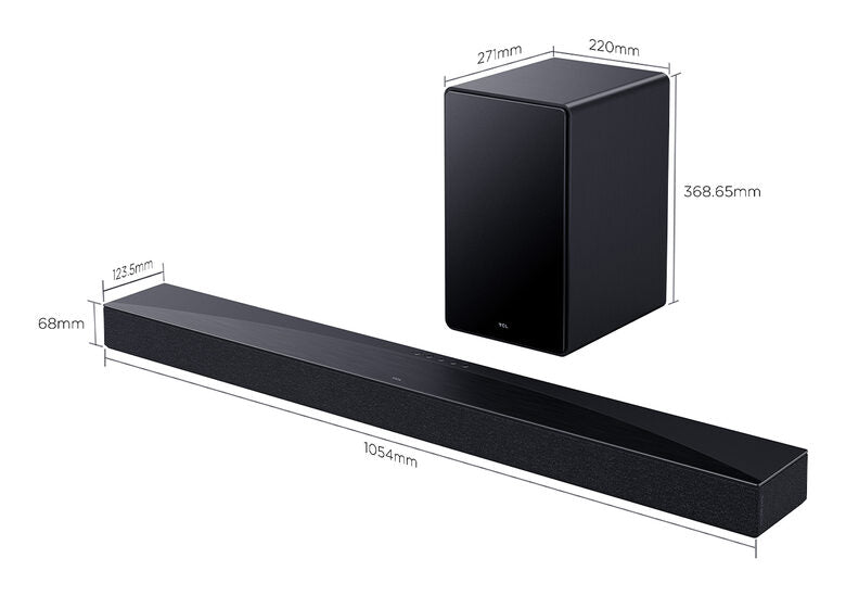 TCL Q Soundbar Q65H 5.1 canali, con tecnologia Dolby Atmos, DTS: X e RAY·DANZ
