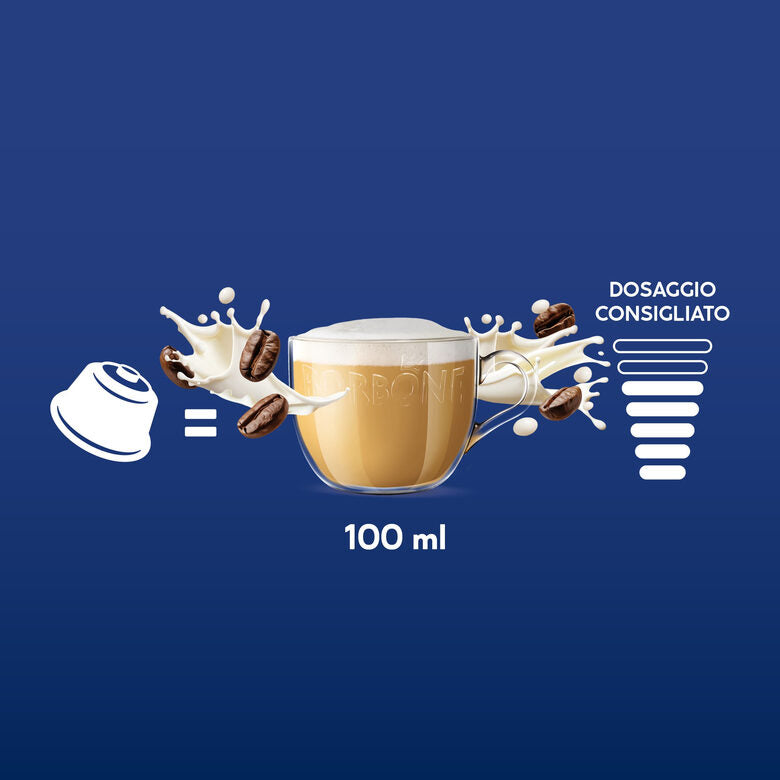 Caffè Borbone 16 Capsule miscela Capuccione Compatibile Dolce Gusto Nescafè