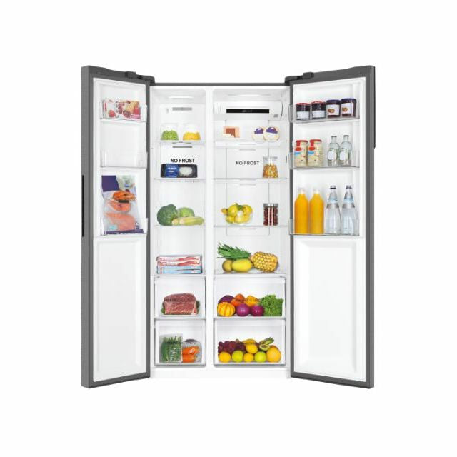 Haier SBS 90 Serie 3 HSR3918ENPG Frigorifero Side By Side Libera Installazione 528 L E Argento