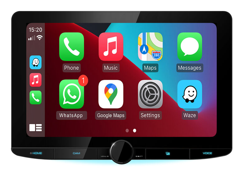Kenwood DMX9724XDS Nero Wi-Fi 88 W Bluetooth