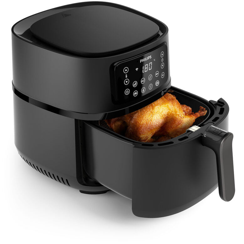 Philips 5000 series Airfryer 7.2L, Friggitrice ad aria 16-in-1, App per ricette , accessorio teglia HD9285/93