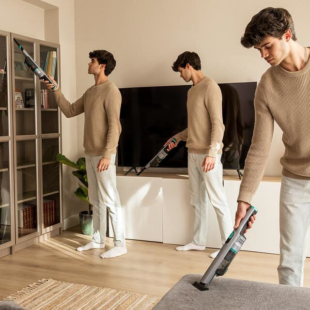 Cecotec Conga Rockstar Micro+ aspirapolvere senza filo Grigio Senza sacchetto