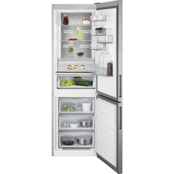 AEG RCB732D7MX frigorifero con congelatore Libera installazione 330 L D Acciaio inossidabile