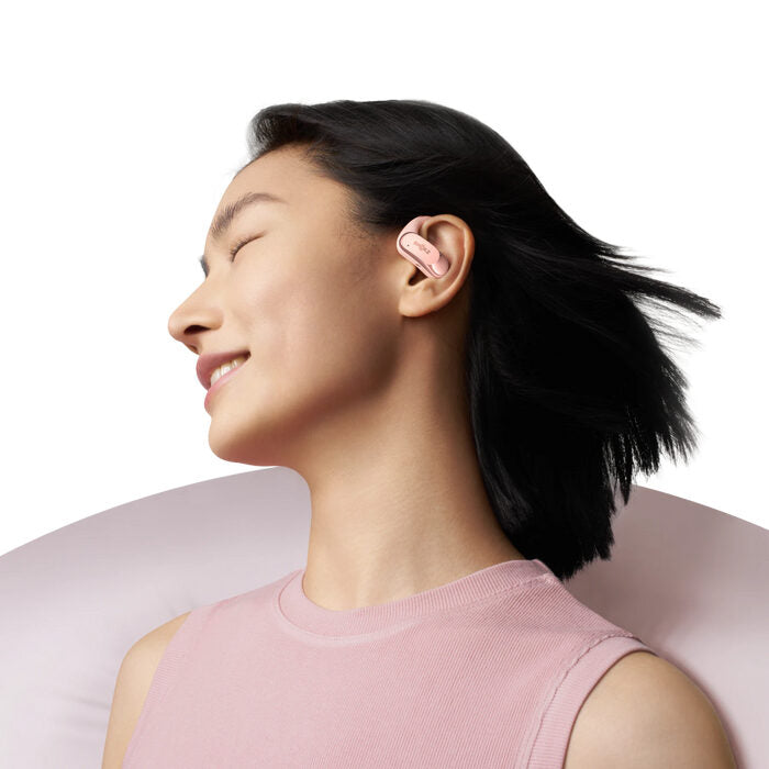 SHOKZ OpenFit Air Auricolare Wireless A clip Chiamate/Musica/Sport/Tutti i giorni Bluetooth Rosa