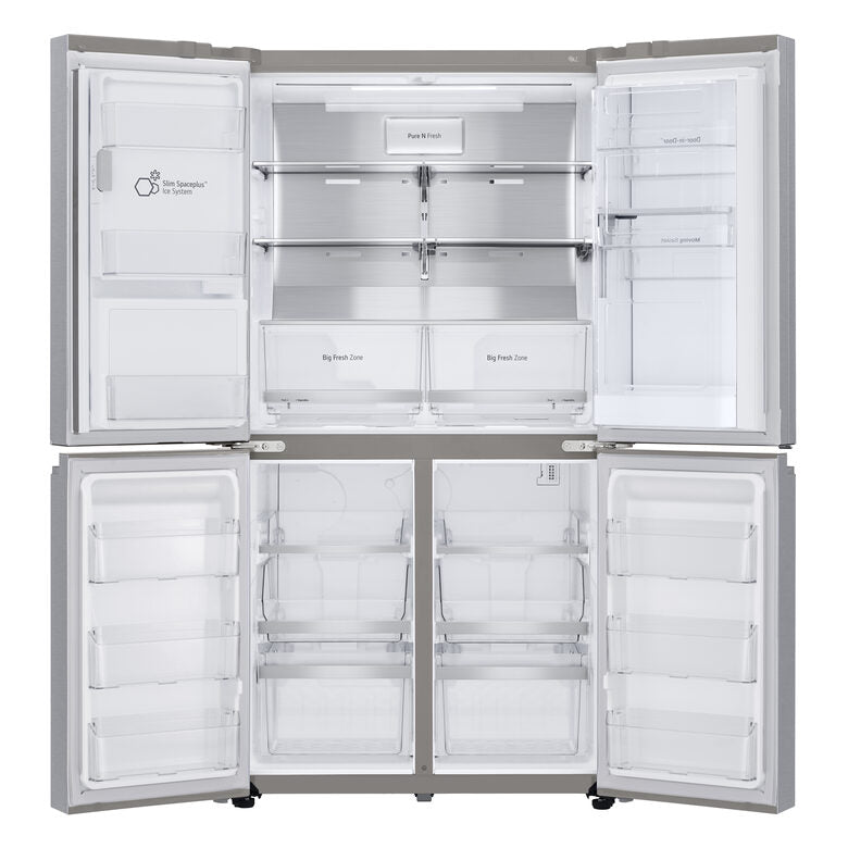 LG GMJ945NS9F.ANSQEUR frigorifero side-by-side Libera installazione 638 L F Acciaio inossidabile