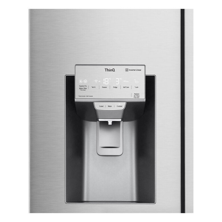 LG GMJ945NS9F.ANSQEUR frigorifero side-by-side Libera installazione 638 L F Acciaio inossidabile