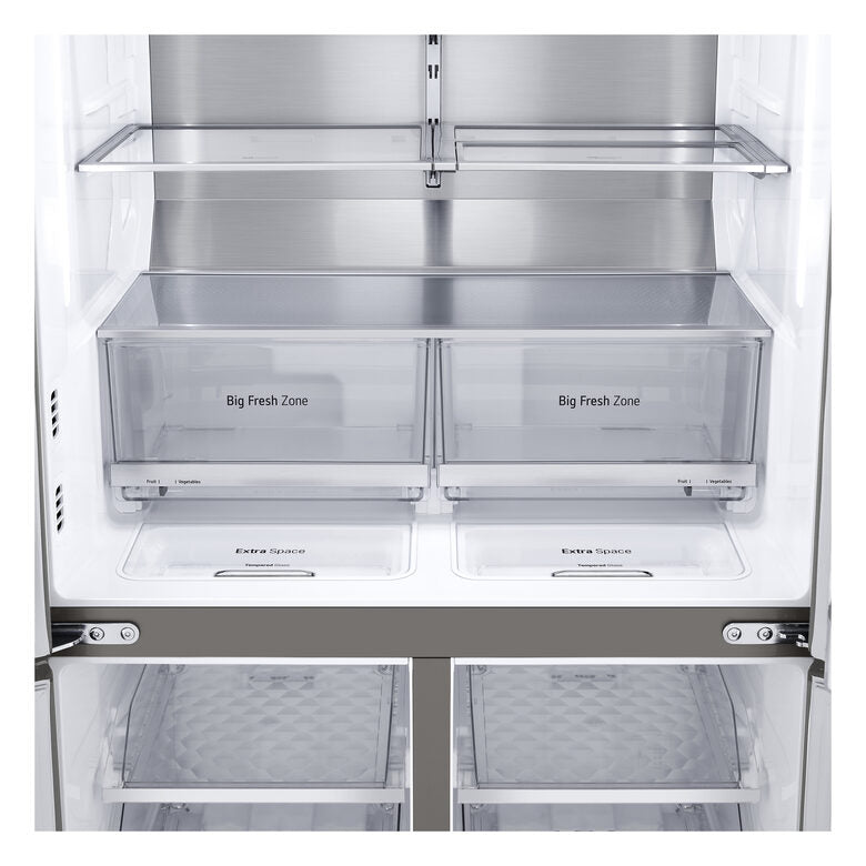 LG GMJ945NS9F.ANSQEUR frigorifero side-by-side Libera installazione 638 L F Acciaio inossidabile