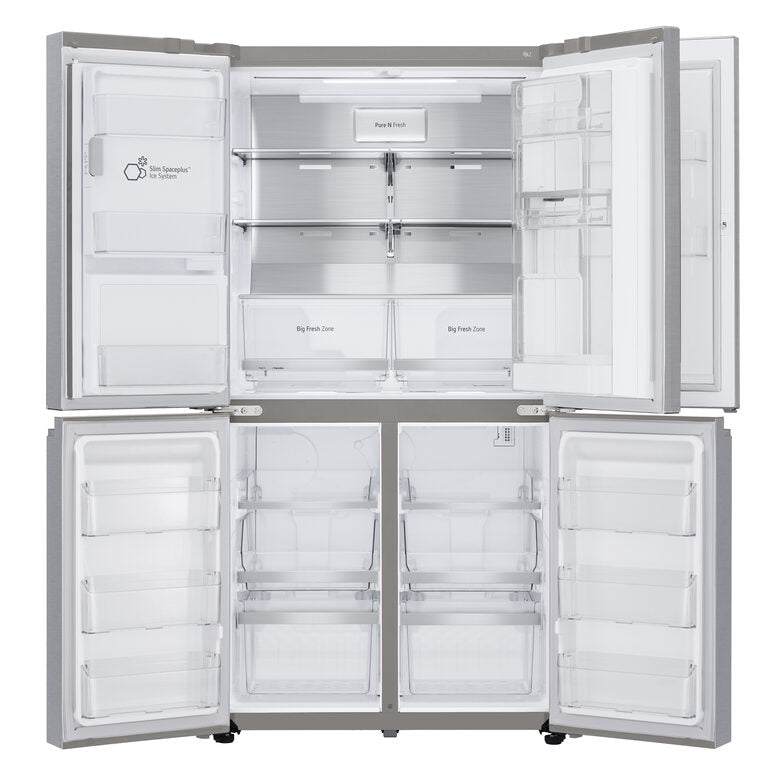 LG GMJ945NS9F.ANSQEUR frigorifero side-by-side Libera installazione 638 L F Acciaio inossidabile