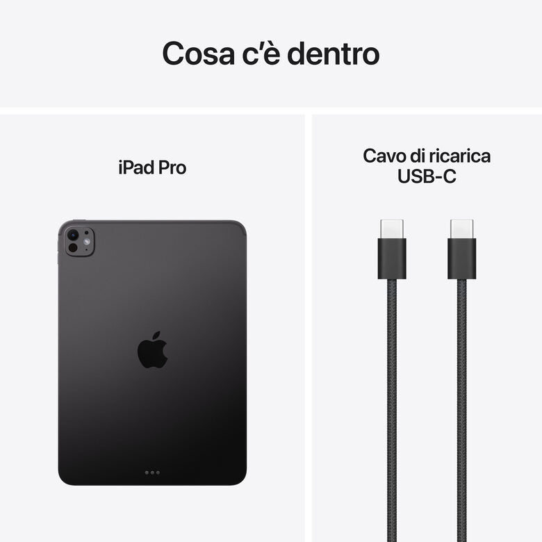 Apple iPad Pro 11" Wi‑Fi 512GB display standard Nero Siderale