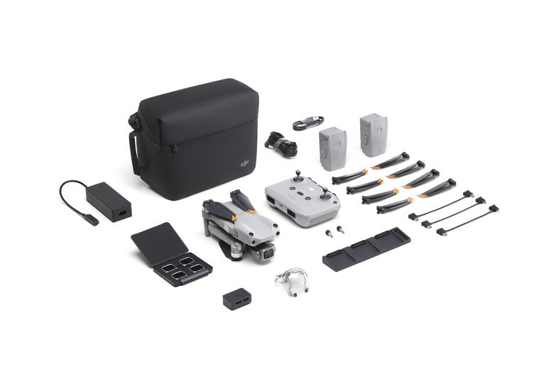 DJI Air 2S Fly More Combo Drone con stabilizzatore a 3 assi video in 5.4K CMOS da 1”, rilevamento ostacoli in 4 direzioni