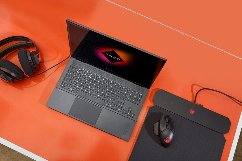 HP OMEN 15-en1040nl Computer portatile 39,6 cm (15.6") Full HD AMD Ryzen 7 16 GB DDR4-SDRAM 512 GB SSD NVIDIA GeForce RTX 3060 Wi-Fi 6 (802.11ax) Windows 10 Home Nero