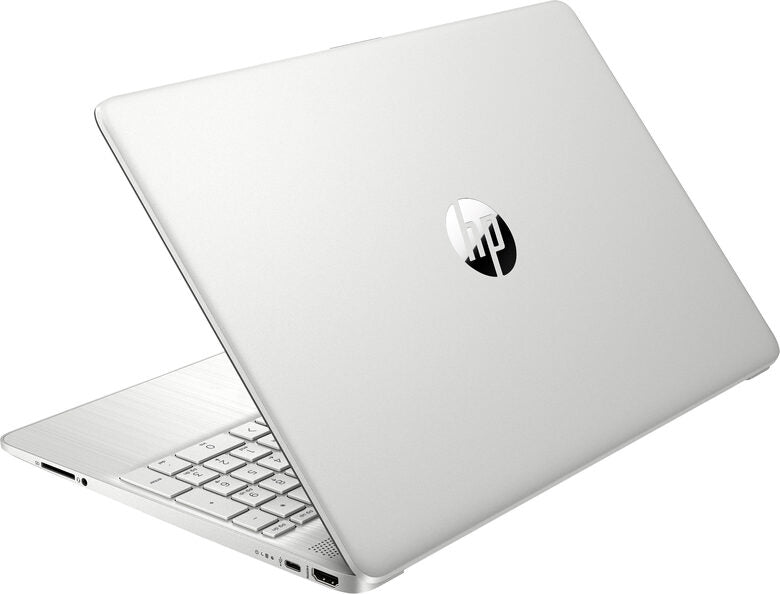 HP 15s-fq0061nl Computer portatile 39,6 cm (15.6") HD Intel® Celeron® 4 GB DDR4-SDRAM 128 GB SSD Wi-Fi 5 (802.11ac) Windows 10 Home S Argento