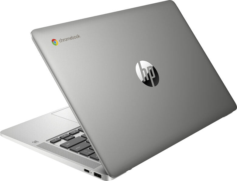 HP Chromebook 14a-na0044nl 35,6 cm (14") Full HD Intel® Celeron® 4 GB LPDDR4-SDRAM 64 GB eMMC Wi-Fi 5 (802.11ac) Chrome OS Grigio, Argento