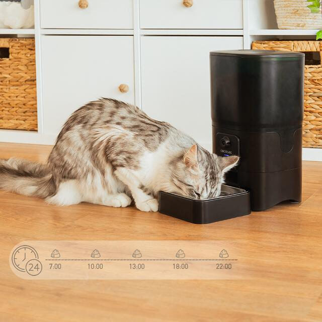 Cecotec Pumba 6000 Purrfect Meal Smart Ciotola Wi-Fi automatica per animali domestici da 6 litri con controllo porzioni