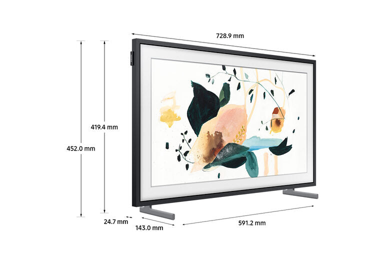 Samsung The Frame TV 32” 32LS03TC Smart TV Wi-Fi Black 2021