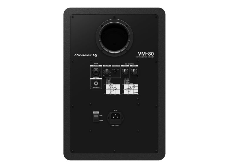 Pioneer DJ VM-80 Altoparlante Nero da 8"
