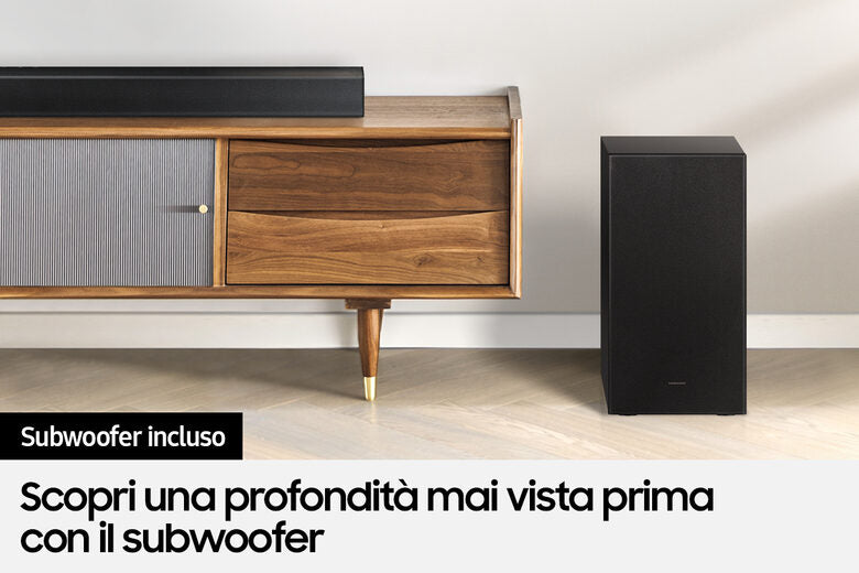 Samsung Soundbar HW-A450 Nero 2.1 canali 300 W