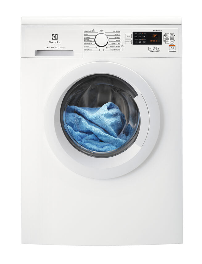 Electrolux EW2F5820WN lavatrice Caricamento frontale 8 kg 1200 Giri/min C Bianco