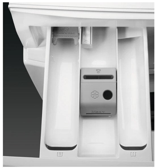 AEG L8FSC162X lavatrice Caricamento frontale 10 kg 1551 Giri/min B Bianco