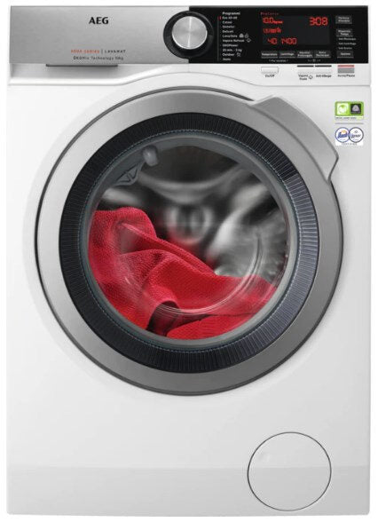 AEG L8FSC162X lavatrice Caricamento frontale 10 kg 1551 Giri/min B Bianco