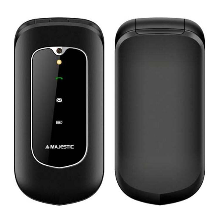 New Majestic Skill 4,5 cm (1.77") 78 g Nero Telefono per anziani