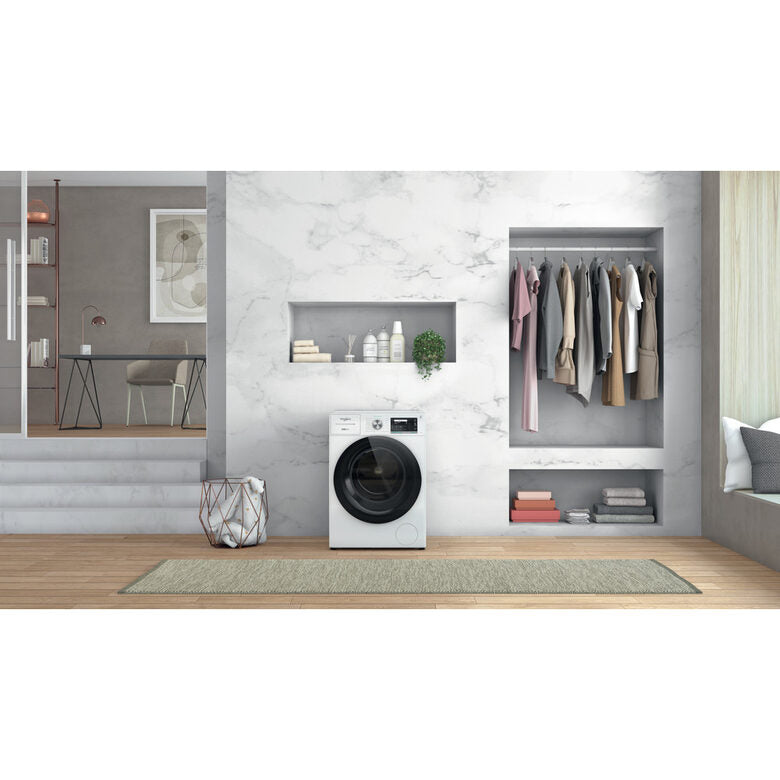 Whirlpool W8 W946WR IT lavatrice Caricamento frontale 9 kg 1400 Giri/min A Bianco
