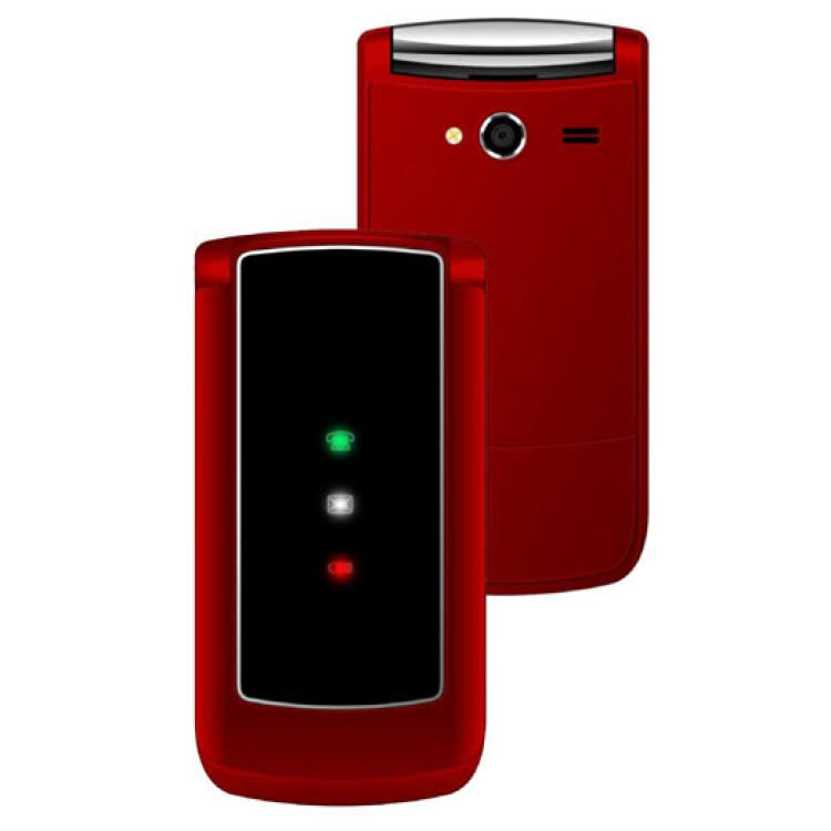 New Majestic Fly 7,11 cm (2.8") 119 g Rosso Telefono cellulare basico