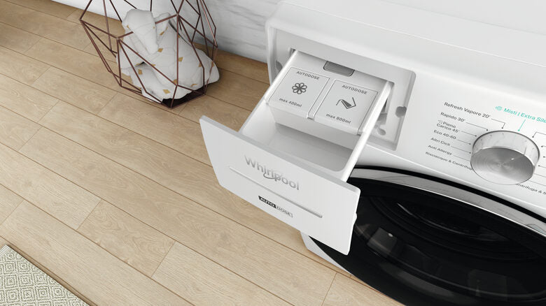 Whirlpool W8W846WR IT lavatrice Caricamento frontale 8 kg 1400 Giri/min A Bianco