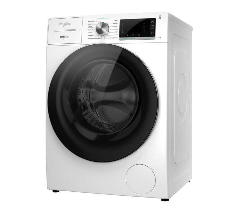 Whirlpool W8W846WR IT lavatrice Caricamento frontale 8 kg 1400 Giri/min A Bianco